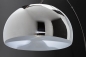 Preview: Ausziehbare Bogenlampe BOW - 170-210cm silber Stehlampe