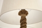 Preview: Stehlampe MARITIME 160cm - Seil Leinenschirm