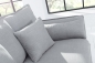 Preview: Big 3er Sofa SKY - Leinen grau