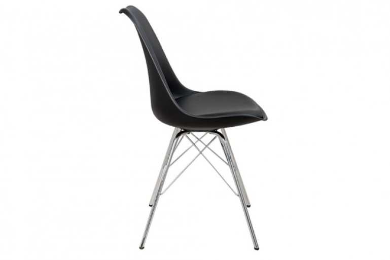 Retro Design Stuhl SALY - schwarz
